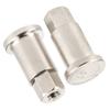 2Pcs RC Car Front Wheel Metal Axle Shortened for WPL D12 Spare Parts Modification Accessories