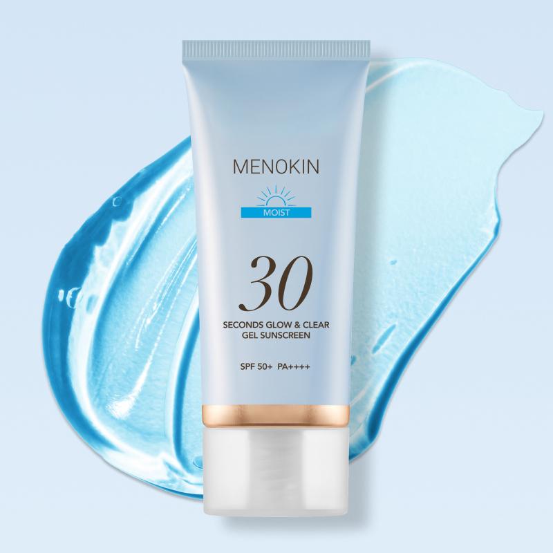 [MENOKIN] 30 Seconds Glow & Clear Gel Sunscreen SPF 50+ PA++++ 50ml