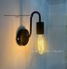 European Style Wrought Iron Wall Lamp - Creative Retro Design for Living Room, Bedroom & Bedside