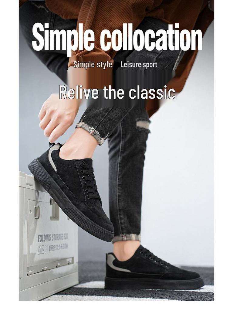 Herren Herbst Atmungsaktive Arbeitssicherheitsschuhe - Trendige Dicksohlige Freizeitsneaker für Skate und Sport