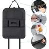 Ayaco Car Seat Back Stuff Organizer Luggage Organizer Organizer Felt Bag Cover Black