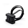 30cm Flat Thin OBD2 OBD II Connectors 16PIN Male To Female Connector Car Extension Cable For Auto ELM327 Interface