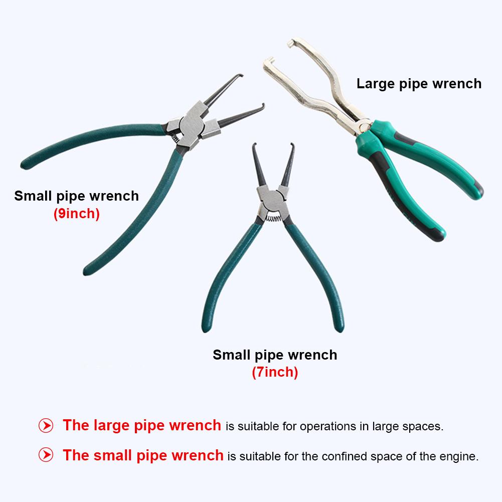 1Pc Car Joint Holding Plier Fuel Filter Line Petrol Clip Pipe Hose Release Disconnect Removal Plier Tool 7"/9" Car Accessories