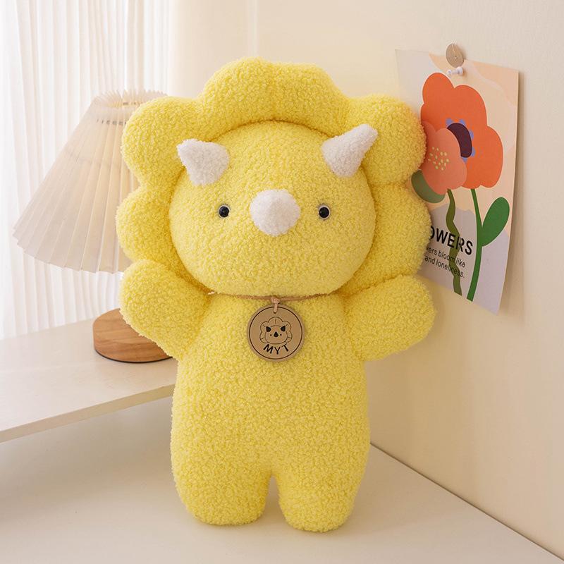 Süßer Ada Dinosaurier Puppe Weich Niedlich Original Cartoon Plüschtier Kinderpuppe Mädchen Super Weich Schlafgeschenk