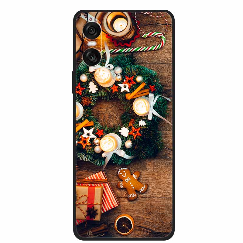 Christmas Phone Cases For Sony Xperia 10 VI 5G Case Soft TPU Silicone Santa Santa Claus Cover For Xperia 10VI Cover Bumper Funda