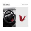 For Tesla Model Y Juniper Steering Wheel Base U-Shaped Panel Cover Interior Sticker