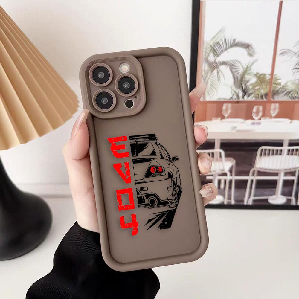 Tokyo Racing Car JDM Drift Phone Case For iPhone Apple 17 AIR 16 16E 11 12 13 14 15 XR Plus Pro Max DIY Case Shockproof Cover IPHONE17PRO