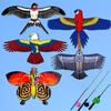 Cartoon Plastic Eagle Kite 20*12cm Flying Bird Kites Large Eagle Kites  Garden Outdoor Sports