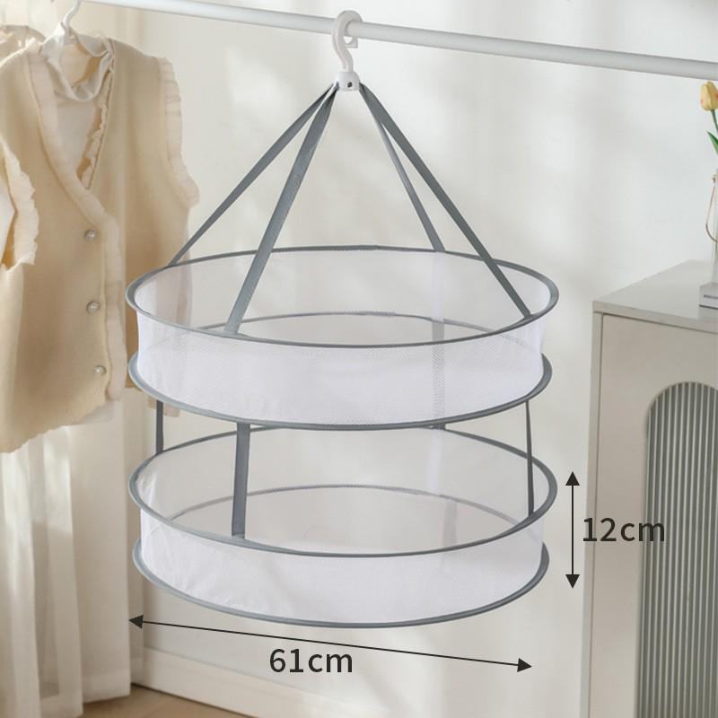 Foldable Mesh Drying Basket - Anti-Deformation for Sweaters, Wool, and Socks