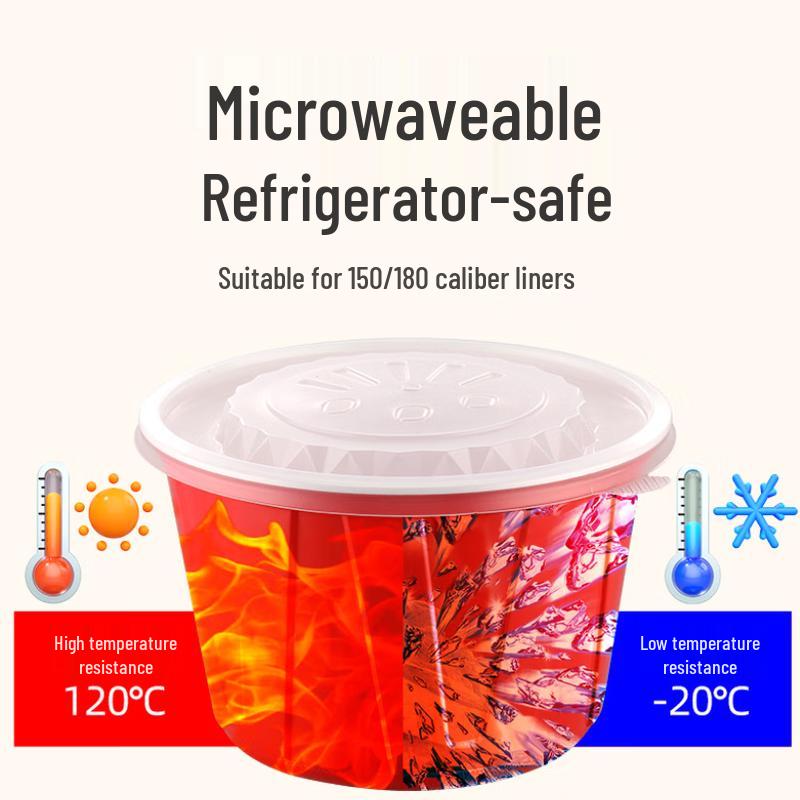 Ronghe Disposable Round Food Containers