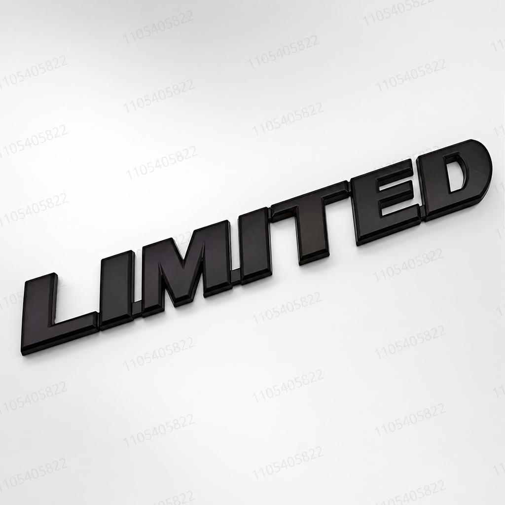 3D Metal Car Letters Logo LIMITED Rear Trunk Badge Sticker Emblem For JEEP Grand Cherokee Overland Compass Wrangler Accessories yt1