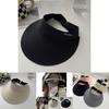 Foldable Wide Brim Sun Hat For Women Lightweight Uv Protection Summer Visor Cap