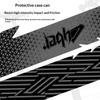 Autocollant de Protection Texture Fibre de Carbone ENLEE pour Cadre de Vélo de Route en Montagne, Autocollant Épais Imperméable, Autocollant de Protection de Chaîne