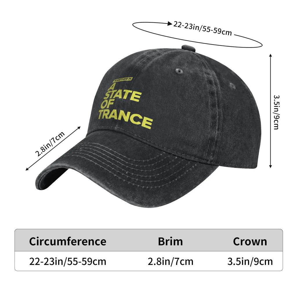 ARmin Van Buuren State of Trance Logo Summer Trucker Hat For Unisex Women Design Print Tennis Skate Sun Baseball Caps