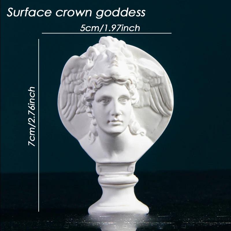 Scultura Moderna Tavolo Mini Ornamento Mitologia Greca Statua in Gesso David Figura in Resina Gesso Disegno Pratica Artigianato Decorazione