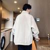 Hong Kong Style Men's Casual Waterproof Jacket - Spring/Autumn Korean Trend, Simple Workwear, Loose Fit