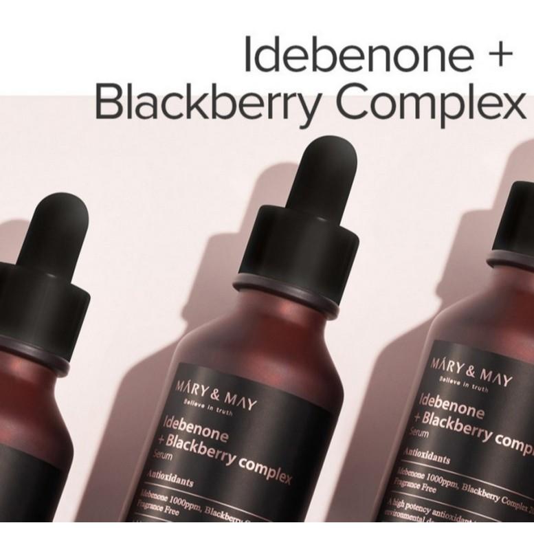 [Mini] Mary&May Idebenone Blackberry complex Serum, 10mL