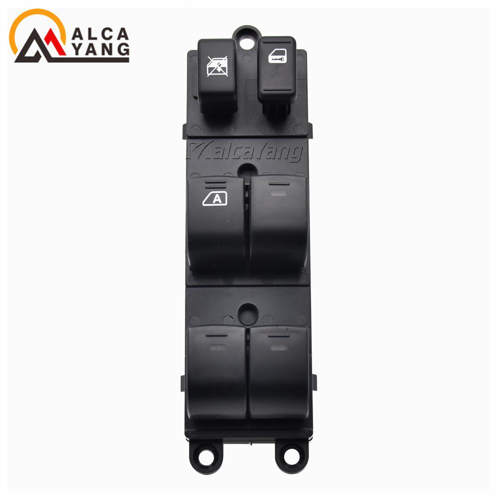 Auto Power Window Switch/Single Window switch With LED 25401-ED500 25411-AX000 25411-AX010 For Nissan Tiida Rogue Pathfinder .