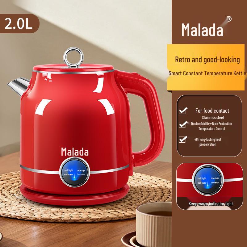 Smart Stainless Steel Electric Kettle with Keep Warm Function for Tea Brewing and Boiling Water