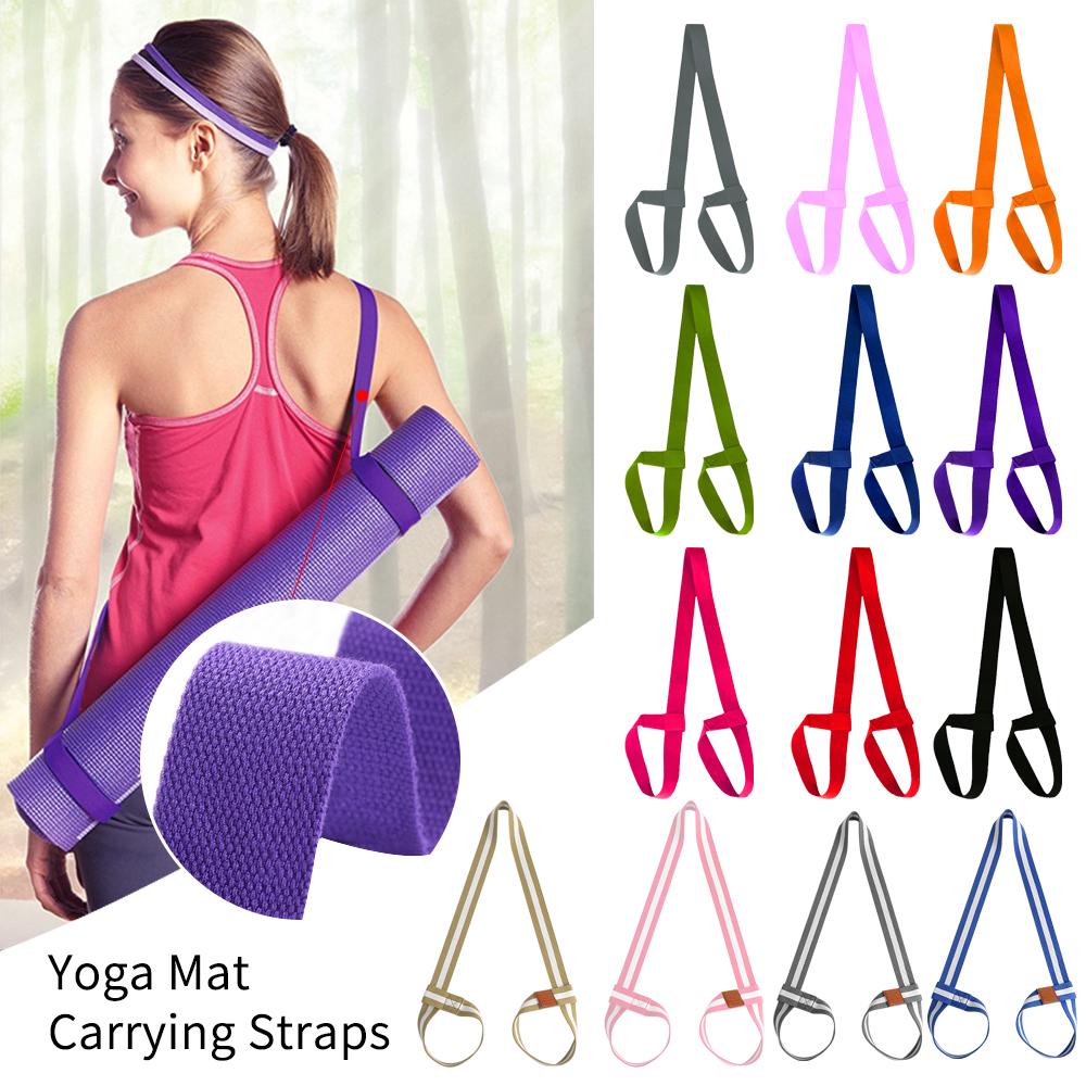 Buy Adjustable Yoga Mat Carrying Straps Shoulder Carrier For Yoga Mat Two Way Elastic Yoga