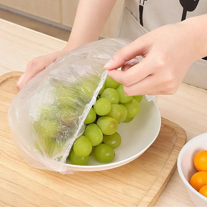 No-Tear Food-Grade Plastic Wrap Sleeves Extra-Large Size 500 Or 350 Pieces Per Pack