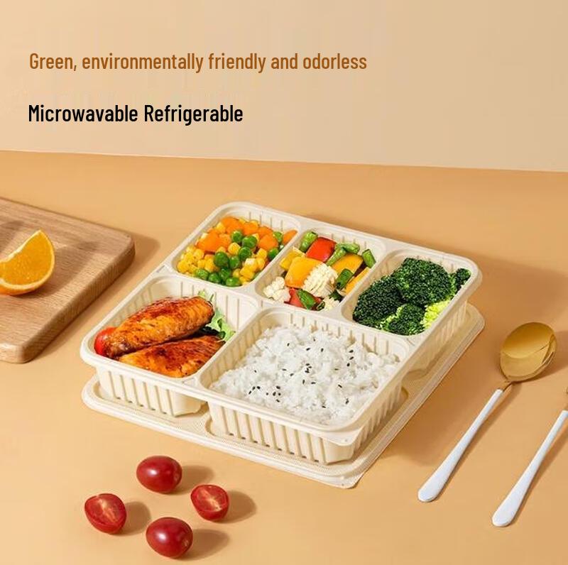 Hanqian Biodegradable Corn Starch Disposable Food Containers