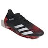 New Adidas Predator 20.3 L Mg 'Black Red' FW1088