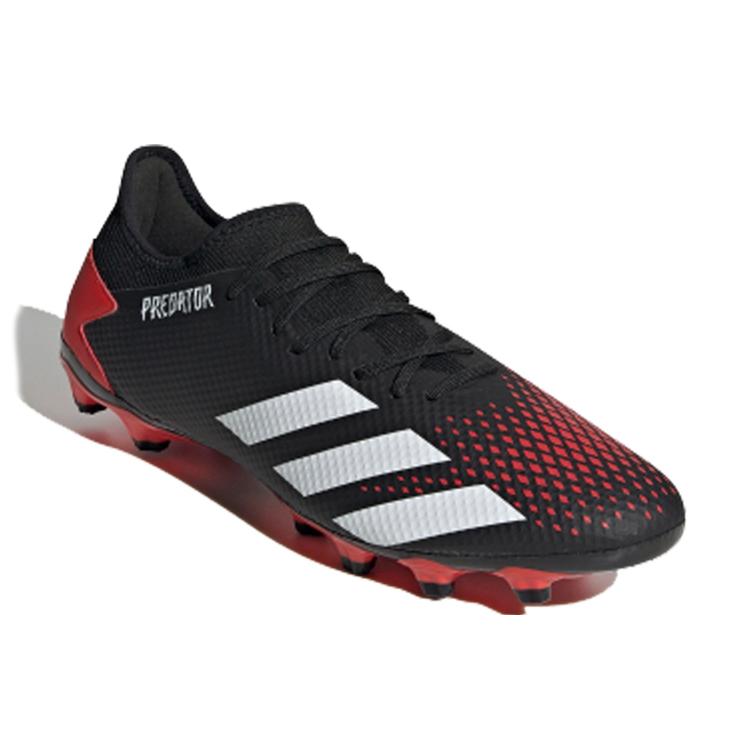 New Adidas Predator 20.3 L Mg 'Black Red' FW1088