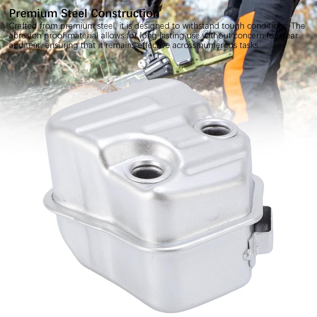 Kettensägen Schalldämpfer Stahl Kettensägen Auspuffschalldämpfer für MS181 MS181C MS171 Ersetzt OEM 1139 140 0604