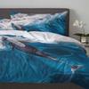 Sea Ocean Dolphin Whale Duvet Cover With Pillow Case Custom 3pcs Bedding Set Quilt Cover Double Bed Home Textile