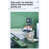 Digital Display Foldable Neck Fan Mini Desktop Air Cooling Fan Portable Handheld Fan  Outdoor Use