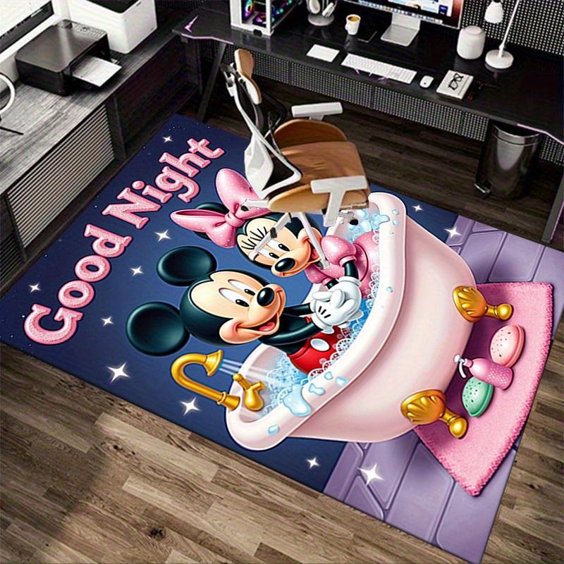 1pc. Cute Mickey & Minnie Mouse Bath Mat - Perfect for Home Decor, Office Rug, Outdoor Carpet Gift Ideaz041175