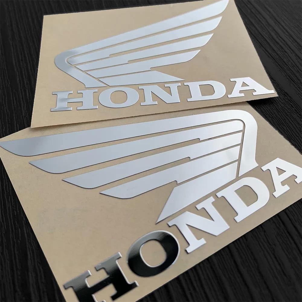 FPY1  Car Sticker Waterproof Modified Decorative for Honda Silver Gold Sticker Suitable for All Motorcycle Helmet Exhaust Pipe Decor