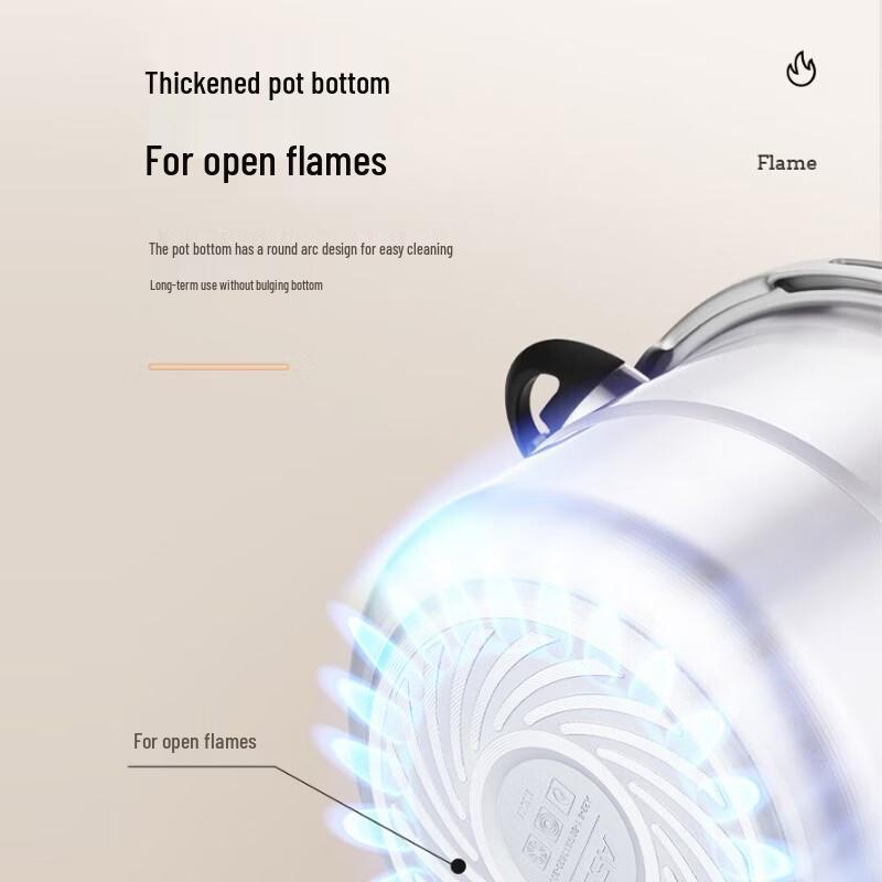 ASD 4.6L Aluminum Pressure Cooker