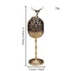 Zinc Alloy Hollow Aromatherapy Deer Crane Incense Burner Indoor High-foot Stove Office Tea Room Decoration Incense Burners