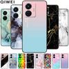 For Vivo T1 4G Snapdragon 680 Case Marble Soft Silicon TPU Back Cases for Vivo T1 44W Phone Cover V2153 Shockproof Shells Capa