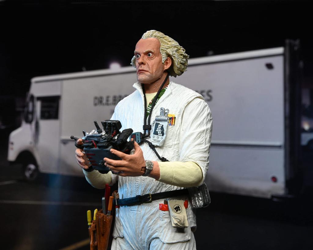 NECA Back To the Future - Ultimate Doc Brown 1985 - 7-inch Scale Action Figure