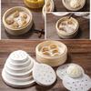 100Pcs New 4/5/6/7/8in Steamer Paper Disposable Round Buns Pastries Non-stick Paper Bread Bakery Paper Kitchen Cooking Tools