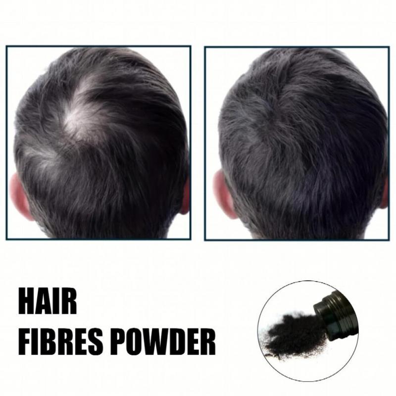 Hair Fibres Powder Fill Hair Seam And Hairline Powder Natural Fullness Waterproof And Sweat Proof Suitable For All Hair Types