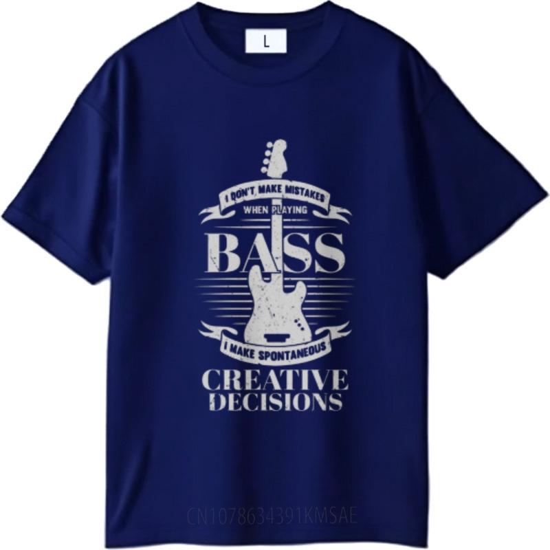Rock Unisex Short Sleeve Tshirt Unisex I Dont Make Mistakes When Playing Bass I Make Spontaneous Creative Decisions Everyday
