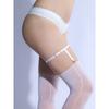 Cross-border 912-pin Thin Oil-permeable Black Silk Stockings 8D Sexy Women's Leg Ring Buckle Adjustable High Socks