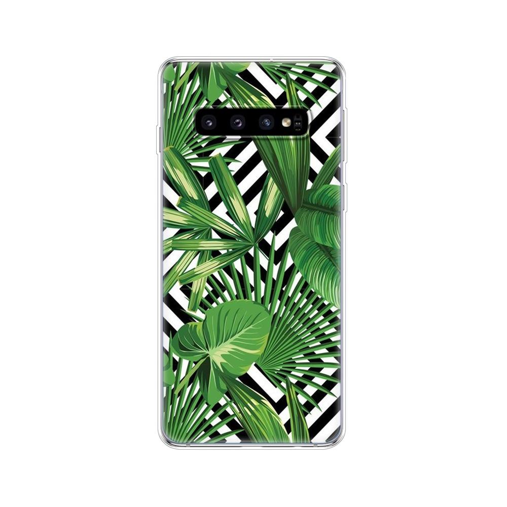 For Samsung Galaxy S10 Case S10Plus Silicone TPU Cover Phone S10 E Case On For Samsung S10 Plus G975F S 10 SM-G973F Transparent