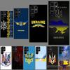 New Ukraine Flag Clear Phone Case for Samsung Galaxy S21 Plus S24 S23 S20 FE S22 S26 Ultra S25 Edge TPU Capa Cases Cover Shockpr