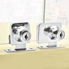 Display Case Cabinet Lock Drawer Latch Locker Replacement Safety Security Showcases Tubular Head Attachment Zinc Alloy