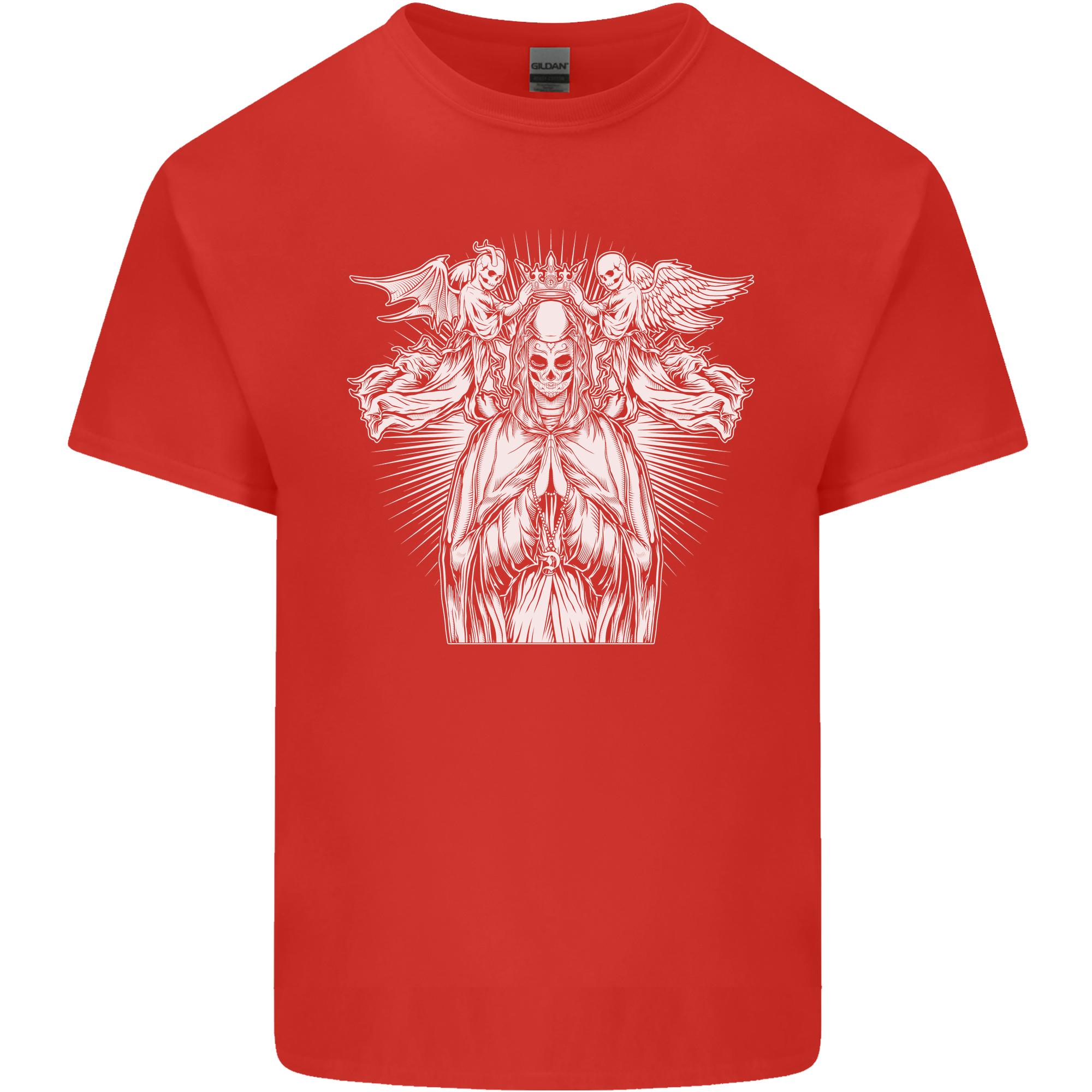 Angel of Death Day of the Dead Skull DOTD Unisexs Light Cotton TShirt S