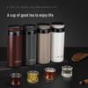 Simita Smart Temperature Display Titanium Thermos Mug