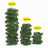 Retractable Grille with Faux Greenery for Balcony or Garden Decoration