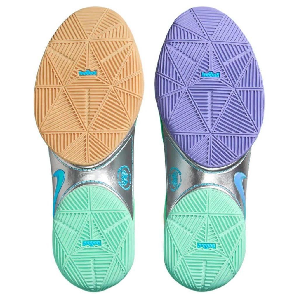 Monopoly x Nike LeBron 22 QS Currency Unisex-Sneaker Mehrfarbig Weiß Green-Glow FZ1097-100