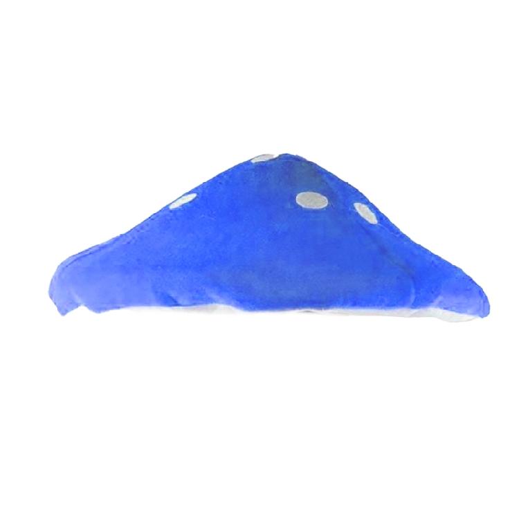 Rolig Plyschsvamphatt Unisex Huvudbonad för Halloween Cosplay-evenemang Nyhetskostymhatt Huvudbonad Hinkhatt för Fest