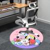 Kpop Chair mat Round Rug-Office carpet, Non-slip, Suitable for Living Rooms, Bedrooms decor.1205290a